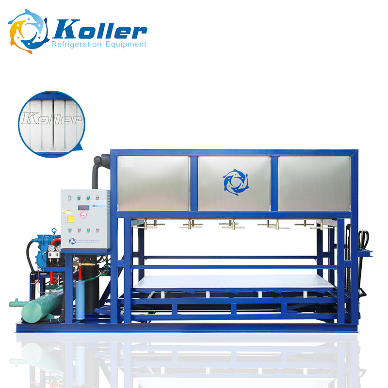 3 tons per day DK30 automatic direct cooling ice block machine